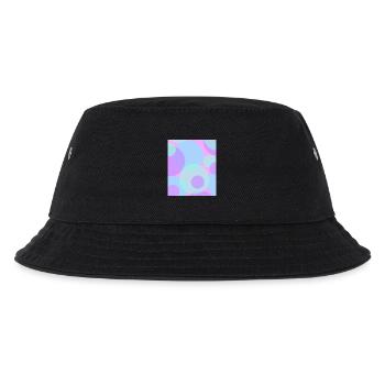 Points in pastel - Kids’ Bucket Hat - black - Front