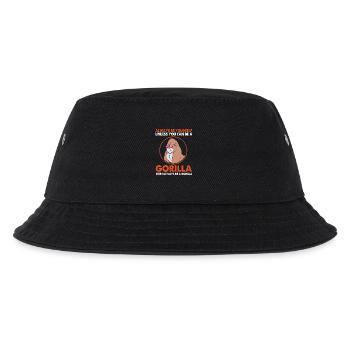 Gorilla - Kids’ Bucket Hat - black - Front