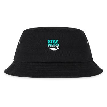 Narwal - Kinder Bucket Hat - Schwarz - Vorne