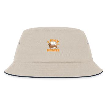 Doxie Teckel Chien à poil long Chien viennois - Bob Enfant - blanc cassé/bleu marine - Devant