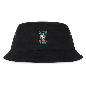 Shake It Like You Mean It Hip Hop's The Spirit - Kinder Bucket Hat - Schwarz - Vorne