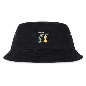 Carnival Cologne Princess Crocodile Kölle Alaaf - Kids’ Bucket Hat - black - Front