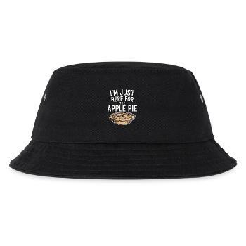 Apple Pie Saying Funny Apple Pie Gift - Kids’ Bucket Hat - black - Front