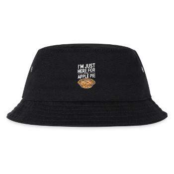 Apple Pie Saying Funny Apple Pie Gift - Kids’ Bucket Hat - black - Front