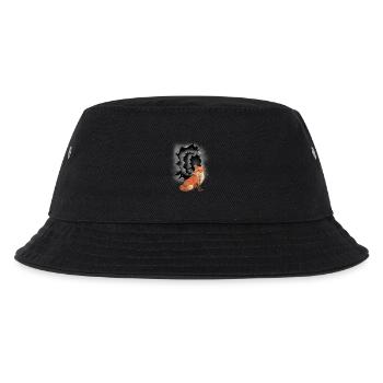 Fuchs Füchse Kind Kinder Märchenfigur - Kinder Bucket Hat - Schwarz - Vorne