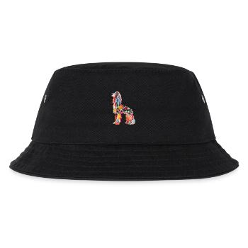 Afghanischer Windhund - Kinder Bucket Hat - Schwarz - Vorne