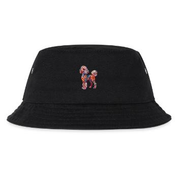 Pudel - Kinder Bucket Hat - Schwarz - Vorne