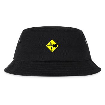 Vintage Style Guitar and Bike 2025 - Kids’ Bucket Hat - black - Front