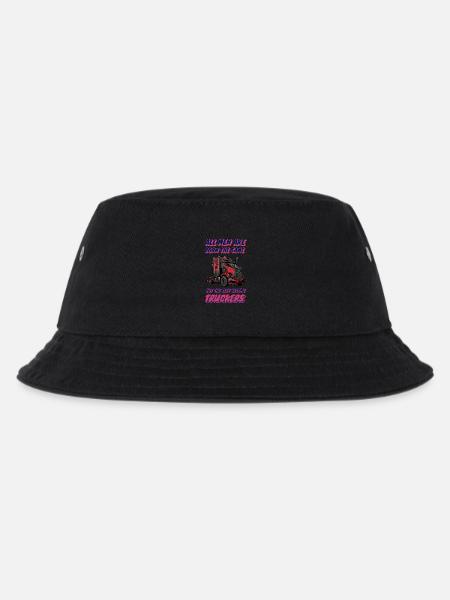 Gleich geboren, am besten Lkw-Fahrer werden - Kinder Bucket Hat - Schwarz