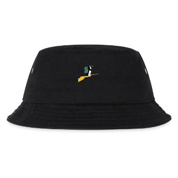 Pingouin randonneur avec sac à dos Randonneur de randonnée - Bob Enfant - noir - Devant