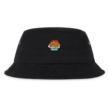 Retro Pancakes with Maple Syrup Delight - Kids’ Bucket Hat - black - Front