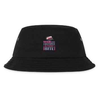 Sushi Japan Essen Sushi-Mahlzeit - Kinder Bucket Hat - Schwarz - Vorne