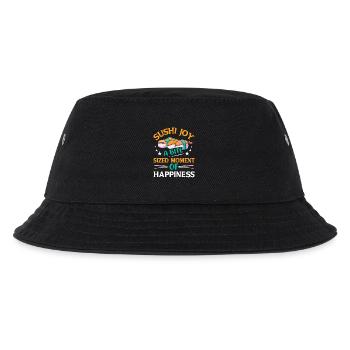 Sushi Japan Essen Sushi-Mahlzeit - Kinder Bucket Hat - Schwarz - Vorne