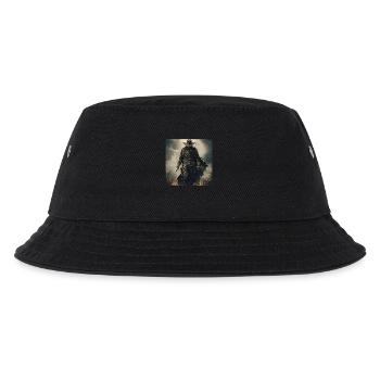 Cowboy - Kinder Bucket Hat - Schwarz - Vorne
