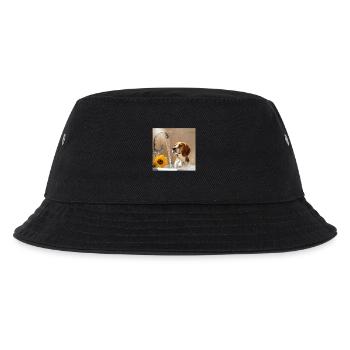Beagle - Kinder Bucket Hat - Schwarz - Vorne