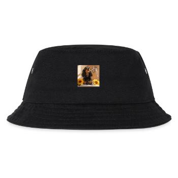 Cocker Spaniel - Kinder Bucket Hat - Schwarz - Vorne