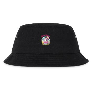 Ostern Frohe Ostern Osterhase Osterei Frühling - Kinder Bucket Hat - Schwarz - Vorne