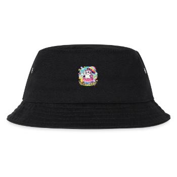 Ostern Frohe Ostern Osterhase Osterei Frühling - Kinder Bucket Hat - Schwarz - Vorne