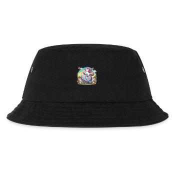 Ostern Frohe Ostern Osterhase Osterei Frühling - Kinder Bucket Hat - Schwarz - Vorne