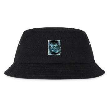 Wilde Jagd durchquert den Himmel - Kinder Bucket Hat - Schwarz - Vorne