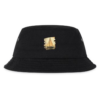 Sailboat - Kids’ Bucket Hat - black - Front