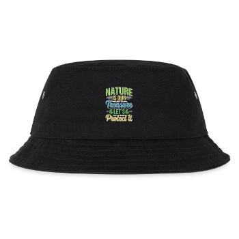 Earth Day - There is No Planet B! - Kids’ Bucket Hat - black - Front