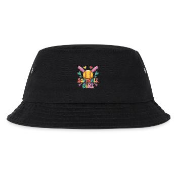 Softball Fille Fille Drôle Softball Cadeau - Bob Enfant - noir - Devant