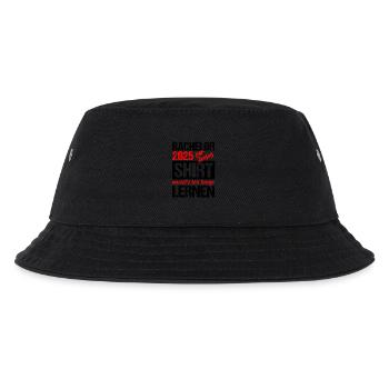 Bachelor 2025 Learned Enough Gift Student Uni - Kids’ Bucket Hat - black - Front