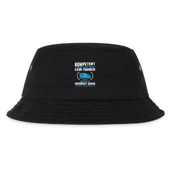 Lkw Fahrer Kraftfahrer LKW-Fahrer - Kinder Bucket Hat - Schwarz - Vorne