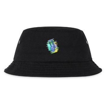 Guitar Joschka - Kinder Bucket Hat - Schwarz - Vorne