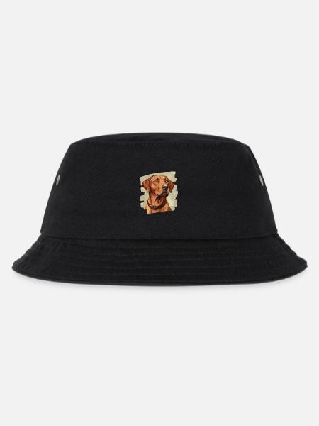 Rhodesian Ridgeback - Kinder Bucket Hat - Schwarz