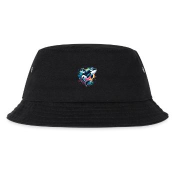 Orca Killer Whale - Kids’ Bucket Hat - black - Front