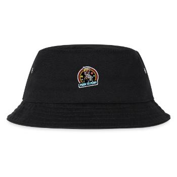 PINBALL, PUSH TO PLAY - Kids’ Bucket Hat - black - Front