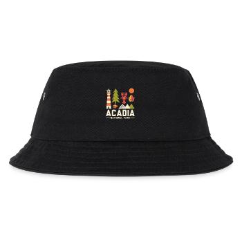 Parc national Acadia Design rétro - Bob Enfant - noir - Devant