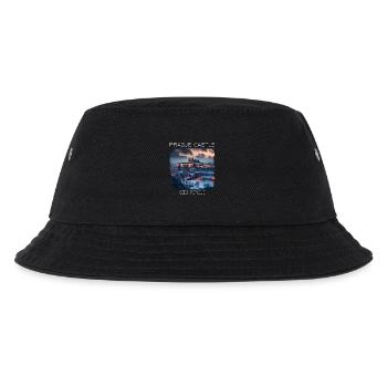 Prager Burg - Kinder Bucket Hat - Schwarz - Vorne