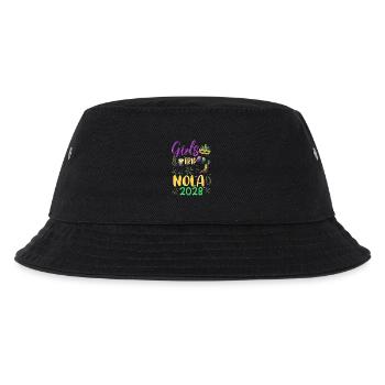 Girls Trip NOLA 2028 - Kinder Bucket Hat - Schwarz - Vorne