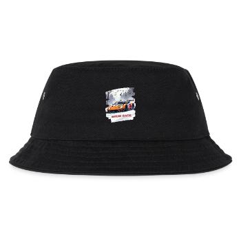 SNOW RACE - Kinder Bucket Hat - Schwarz - Vorne