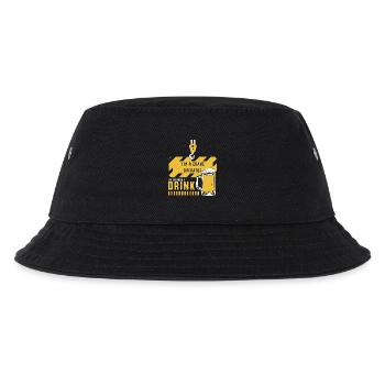 Crane operator crane - Kids’ Bucket Hat - black - Front