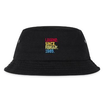 Legend since February 1985 Design For old people - Kids’ Bucket Hat - black - Front