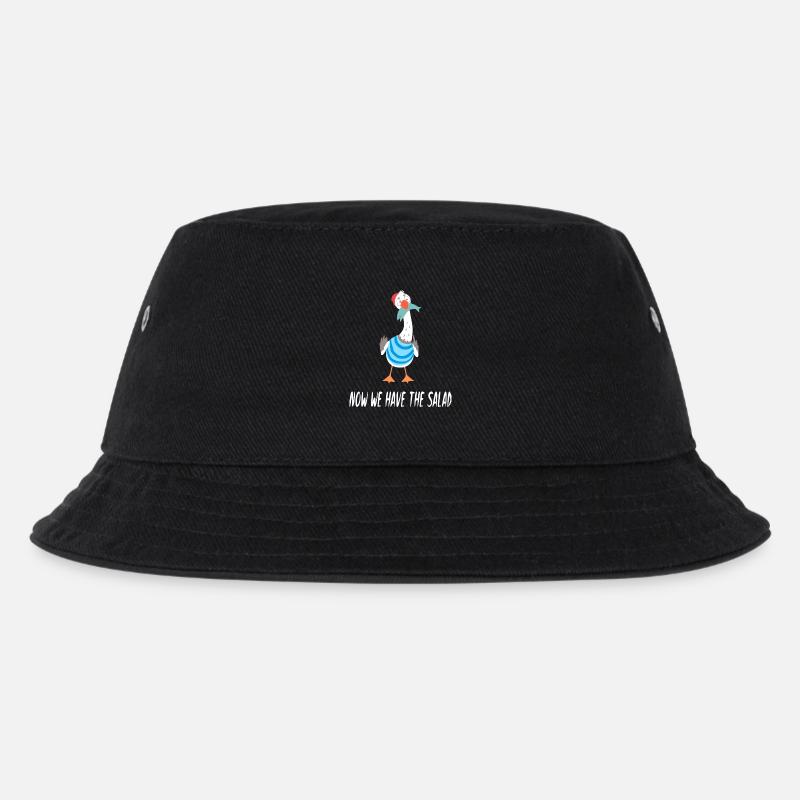 Now we have the salad - Kinder Bucket Hat - Schwarz