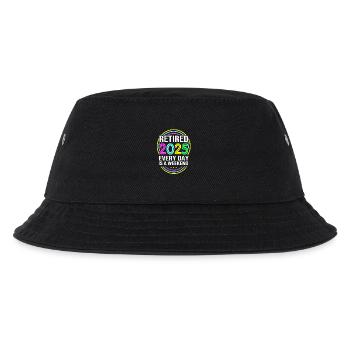 Pension 2025 Retirement 2025 Pensioner Pensioner Pensioner - Kids’ Bucket Hat - black - Front