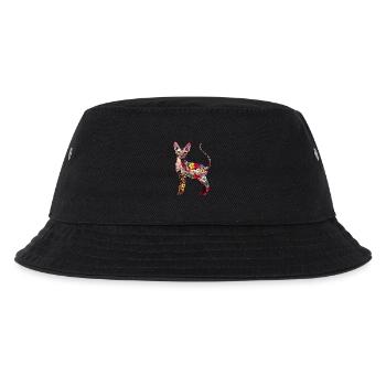 Cornish Rex - Kinder Bucket Hat - Schwarz - Vorne