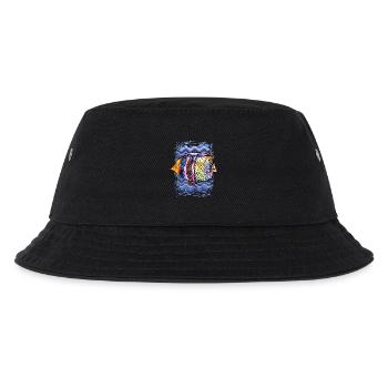 Fish - Kids’ Bucket Hat - black - Front