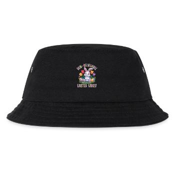 Bun-Believable Easter Vibes - Kids’ Bucket Hat - black - Front
