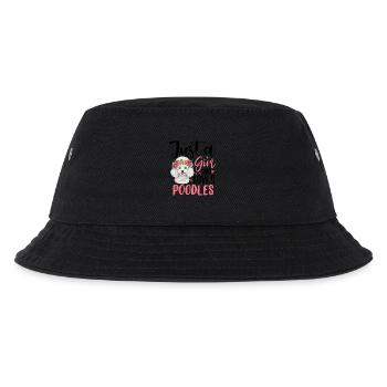 Juste une fille qui aime les caniches - Bob Enfant - noir - Devant