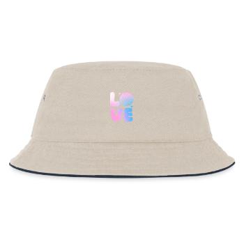 Golfers Golf - Kids’ Bucket Hat - ecru/navy - Front