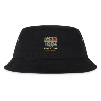 Original 1984 Geburtstagsgeschenk 1984 Retro 1984 - Kinder Bucket Hat - Schwarz - Vorne
