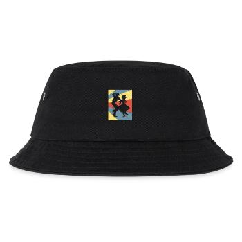 Square Dance - Kids’ Bucket Hat - black - Front