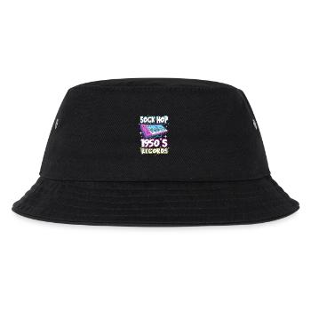 Sock Hop - Kinder Bucket Hat - Schwarz - Vorne