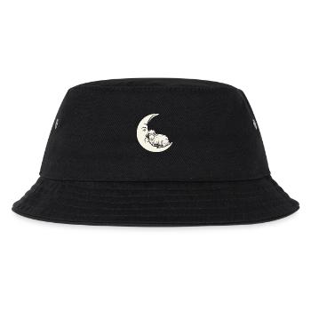 Rêver de lune avec des moutons - Évasion imaginative - Bob Enfant - noir - Devant